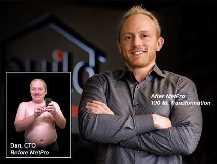 Dan Davis 100 pound MetPro transformation
